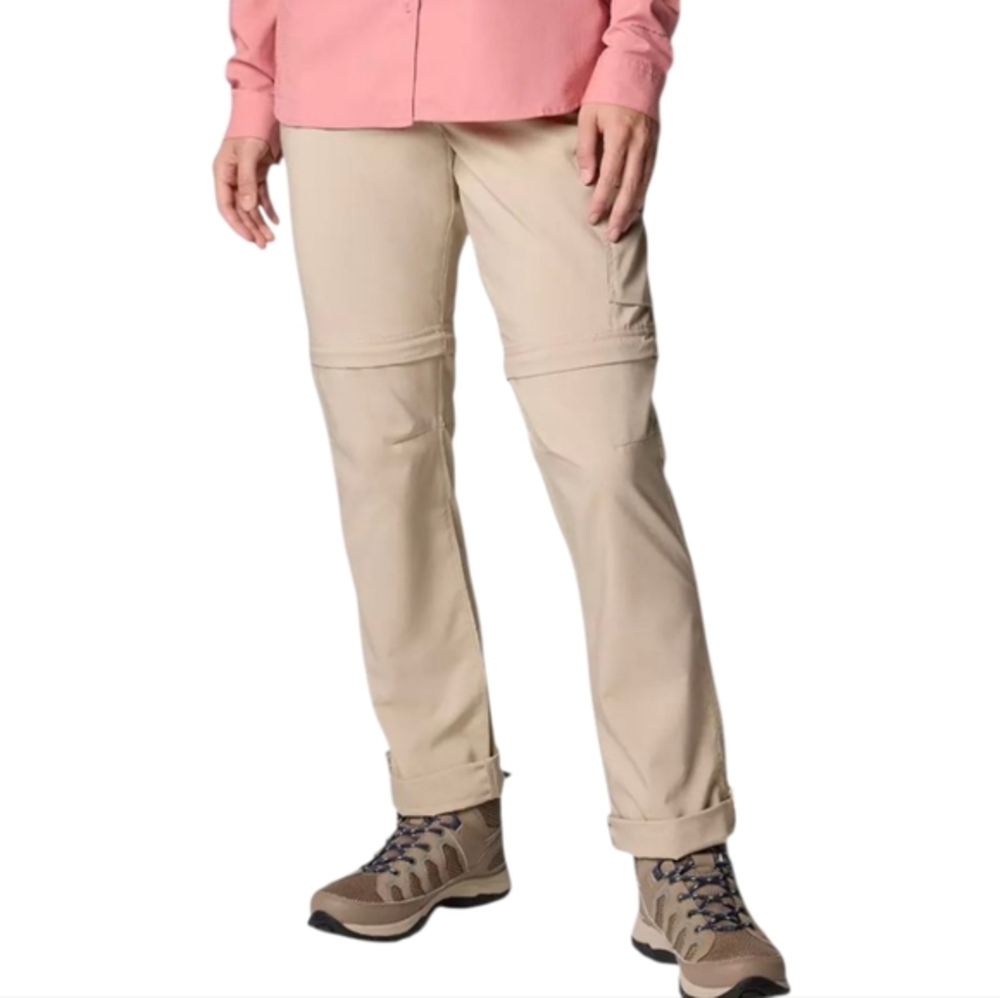 Women's Convertible Beige Hiking Pants